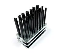 HHIP 8600-0041 Juego de perforadoras de transferencia de 28 piezas, 3/32" - 1/2"