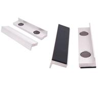 HHIP 9999-0029 - Juego de 4 mordazas de tornillo de banco suaves de aluminio y goma de 6 pulgadas con imanes