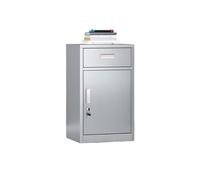 Hhmmei2024-23 Armario de Oficina Archivador de Acero Inoxidable 304, gabinete bajo Debajo del Escritorio, Almacenamiento, Archivo Herramientas, cajón Datos Archivador