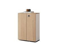 Hhmmei2024-23 Armario de Oficina Archivador de Madera Individual, Original, Color, Doble Puerta, Almacenamiento Datos Archivador