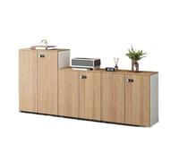 Hhmmei2024-23 Armario de Oficina Archivadores de Oficina Madera Originales Color, archivadores Cortos, Almacenamiento Datos, Juego Tres Combinaciones Archivador