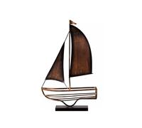 Hhmmei2024-23 Botelleros para Cocina Retro Nostalgia Creativo Barco de Hierro Estante Vino Adornos hogar TV gabinete Decoraciones Escritorio