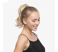 Hhmmei2024-23 Extensión de Cola de Caballo Peinados Cortos con Clip for Mujer, extensión de Cola de Caballo rizada, Ondulado sintético, excelente Pinza for el Pelo, coleta Extensiones de Pelo(#4)