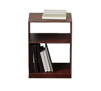 Hhmmei2024-23 Librería Mesa Auxiliar de Madera for Almacenamiento revistas, estantería pie, Minimalista Creativo Organizador de Almacenamiento