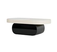 Hhmmei2024-23 Mesa de Centro Mesa de Centro Ovalada con cajón Almacenamiento, Moderna Sala Estar, decoración del hogar, organización Mesa Auxiliar para sofá