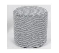 HHONGWYT Funda Puff Redondo 30x30/33x33/35x30/40x35cm Funda Otomana Puff 45x45/40x40/50x50cm Cubre Puff Cuadrado Funda para Reposapiés Funda para Taburete Protectora Cubierta,#8,30x25cm