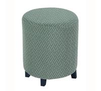 HHONGWYT Funda Puff Redondo 60cmx35/38x43/40x35/45x45/50x40/31x38CM Funda Otomana Puff Redonda Funda de Reposapiés de Sofá Funda Taburete Protector de Puff Extraíble Lavable,#5,45x35cm(17.7x13.7)