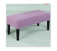HHONGWYT Fundas Banco Bench Cover S/M/L Rectangular Fundas de Taburete Elásticas Funda de Puff Otomana Cubierta de Taburete Jacquard Cubierta Bancos Cubierta Banco,#g,80x40x10cm