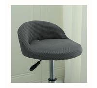 HHONGWYT Fundas para Taburetes Altos de Bar Cocina Redonda con Respaldo bajo Fundas para Sillas Comedor Fundas Taburetes Elástico para Giratorias Tasburete Alto Cocina Bar Comedor,#8,2PCS