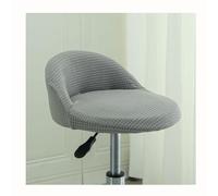 HHONGWYT Fundas para Taburetes Altos de Bar Cocina Redonda con Respaldo bajo Fundas para Sillas Comedor Fundas Taburetes Elástico para Giratorias Tasburete Alto Cocina Bar Comedor,#7,4PCS