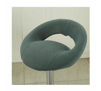 HHONGWYT Fundas para Taburetes Altos de Bar Cocina Redonda con Respaldo Hueco Fundas para Sillas Comedor Fundas Taburetes Elástico para Giratorias Tasburete Alto Cocina Bar Comedor,A5,4PCS