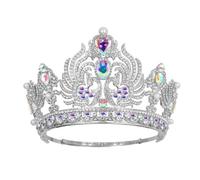 HHOZsafety Corona de Boda, Tiaras de Novia, Accesorios para Fiestas de cumpleaños de reinasCorona de Boda, Tiaras de Novia, Accesorios para Fiestas de cumpleaños de Reinas.