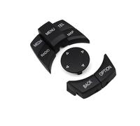 HHRDYY Botón De Menú Multimedia Para Serie E E60, E61, E81, E82, E87, E88, E89, E90, E91, E92, E70, E71, E72 pegatinas decorativas interiores(Model B Set)