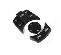 HHRDYY Botón De Menú Multimedia Para Serie E E60, E61, E81, E82, E87, E88, E89, E90, E91, E92, E70, E71, E72 pegatinas decorativas interiores(Model A Set)