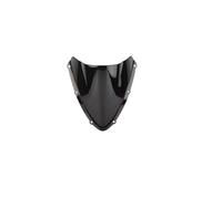 HHRDYY Cúpula De Doble Burbuja para Motocicleta para Suzuki GSX-R GSXR 600 750 GSXR600 GSXR750 K8 2008-2010 Moto Deflector De Viento(Negro)