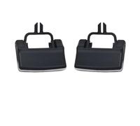 HHRDYY Kit Reparación La Pestaña Rejilla Ventilación Del Aire Acondicionado Tablero Instrumentos Para Para W164 X164 ML GL pegatinas decorativas interiores(Negro,2 piezas)