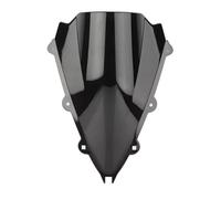 HHRDYY Parabrisas De Doble Burbuja para Motocicleta para Aprilia RSV4 R RSV4R RS4 125 50 2009-2016 RS V4 Carenado Deflector De Parabrisas(Negro)