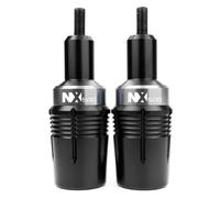 HHRDYY Protector De Carenado Deslizante para Motocicleta para H&Onda NX500, NX 500, para CB500, para Hornet 500 Y NX400 (2023-2024) Deslizador Anti-Caer Protección Anticaída(Titanio)
