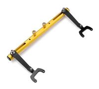 HHRDYY Soporte De Navegación Motocicleta para Kymco AK550 2019-2021 Extensión Multifuncional Manillar con Barra Transversal Y Equilibrio para GPS Soportes De Expansible(Oro)