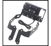 HHRDYY Soporte Frontal para Teléfono Móvil con Barra De Motocicleta para Smartphone para H&Onda X-ADV 750 XADV 750 XADV750, Soporte De Navegación GPS Navigation Soporte para Teléfono(Negro 4)