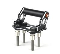 HHRDYY Soporte para GPS De Motocicleta para Yamaha TMAX560 2022-2025 Frontal para Teléfono Móvil Y con Montaje En Barra Transversal Soportes De Expansible(Negro 2)