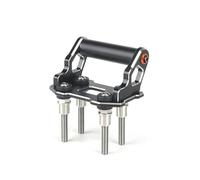 HHRDYY Soporte para GPS De Motocicleta para Yamaha TMAX560 2022-2025 Kit Frontal para Teléfono Móvil Soportes De Expansible(Negro 2,22 mm)