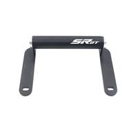 HHRDYY Soporte para Navegador GPS De Motocicleta para Aprilia SRGT200 SR GT125 2022- Multifuncional con Varilla Extensión Y Piezas Modificadas Soportes De Expansible(Negro 1,22 mm)