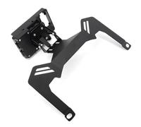 HHRDYY Soporte para Teléfono De Motocicleta, Soporte para Placa De Navegador GPS para H&Onda para Forza 300 250 para Forza 125 MF13 2017-2020 Accesorios. Navigation Soporte para Teléfono(Negro 1)