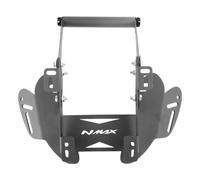 HHRDYY Soporte Teléfono Móvil con Navegador Motocicleta para Yamaha NMAX155 125 V2 2020-2024 Montaje Frontal Modificado En La Barra Transversal Soportes De Expansible(Negro)