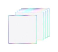 HHRJNUST 5 Piezas de Tableros de Dibujo Shikishi, Papel de Acuarela, Tablero de Autógrafos, Ilustraciones de Anime, Material de Papel Adecuado para Fines Artís, 10cmx10cm