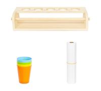 HHRJNUST Caballete de Pintura Infantil con Dispensador de de Papel para Niños Y Niñas Artistas Del Dibujo, Grande