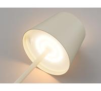 HHRLCH 2-Pack Cordless Table Lamp with Rechargeable Battery 3W 5500mAh Stepless Dimming Portable for Restaurant Dinner Bedroom Outdoor Use IP54 Waterproof