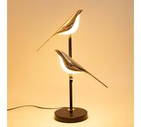 HHRLCH 20W Table Light with Touch Dimmable - Animals Bird Bedside Lamp Indoor Rotatable Adjustable Metal for Bedroom Living Room
