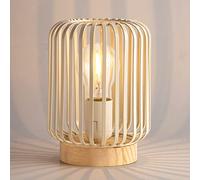 HHRLCH Battery Operated Battery Powered Cordless Nightstand with Timer Portable Metal Cage Night Light for Living Room Bedroom Dining Room Patio Hallway Entryway Indoors Outdoors