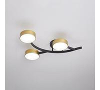 HHRLCH Bedroom Light Creative Chandelier Room Light Living Room Lamps Ceiling Light Fixture Ceiling Lights for Living Room Bedroom Kitchen/Gold/7 Heads/D/5 Heads/D/3 Heads