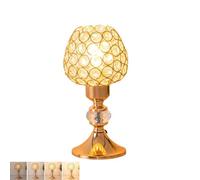 HHRLCH Bedside Lamp with Dimmable Table Lamp Cable Switch Crystal Lamp Small Bedside Light with USB for Bedroom Bar Restaurant Office d