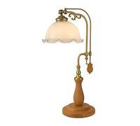 HHRLCH Bedside Stained Glass Flower Table Reading s 4-Way Dimmable Nightstand Desk Lights One-Light 19.6 in/50cm Tall for Bedroom Living Room Office Dresser (Pink)
