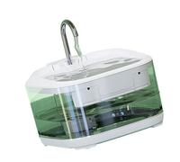 HHRLCH Cats Dispenser with Filtration Stainless Steel Bowl Low Noise for Automatic Circulations Pet Water Fountain