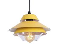HHRLCH Chandelier， Ceiling Light Room Art Decor Table Lamp Hanging Fixture Bedroom Milk Tea Aluminum Metal Device/Yellow