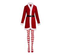 HHRLCH Christmas Costume Stage Performance Year Party Dress Christmas Costume Bunny Girl Cos Womens Clothing Playful Attire for New Year Events Themed Parties or Shows