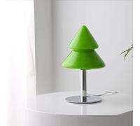 HHRLCH Christmas Table Lamp - Dimmable 3 Color Temperature Metal Desk Lamp Table Decoration Christmas Tree Decoration for Bedroom Children's Room Green