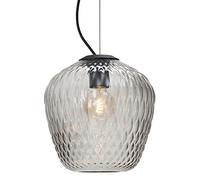 HHRLCH Concave and Convex Wave Point Handmade Glass Antique Light American Country Retro Drop Light Home Living Room Study Dining Room Creative Wrought Iron Chandelier/D18 Cm/7 Inches