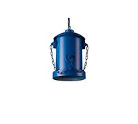 HHRLCH Creative Personality Wrought Iron Chandelier Industrial Restaurant Living Room Celling Lights Creative Fashion Cbar Aisle Fire Bolt Fixture/Blue