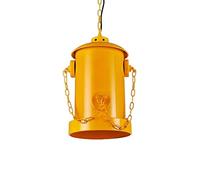 HHRLCH Creative Personality Wrought Iron Chandelier Industrial Restaurant Living Room Celling Lights Creative Fashion Cbar Aisle Fire Bolt Fixture/Yellow