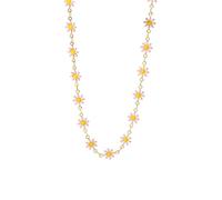 HHRLCH Daisy Necklace For Women and Girls, Daisy Colorful Necklace Women Bohemian Charm Colorful Daisy Bracelet Necklace Set Cute Girl Accessories, Daisy Necklace For Girls