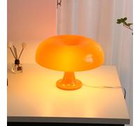 HHRLCH Dimmable Mushroom Table Lamp with USB Cable Socket GE 3 Color Options Decorative Desk Lamp for Bedroom & Living Room