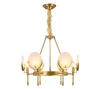 HHRLCH European Style Creative Chandeliers Living Room Pendent Lights Villa Personality Hanging Lamps Restaurant Duplex Building Warm Ceiling Lights Device