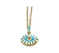 HHRLCH Evil Eye Necklace For Women and Men, Evil Eye Pendant Necklace Turkish Eye Shape Choker, Evil Eye Necklace Gold, Evil Eye Choker, Evil Eye Necklace For Men