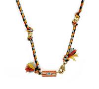 HHRLCH Evil Eye Necklace For Women and Men, Lucky Eye Rainbow Evil Eye Pendant Necklace Braided Rope Chain Necklace, Evil Eye Necklace Gold, Evil Eye Choker, Evil Eye Necklace For Men