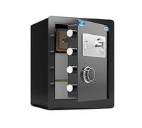 HHRLCH Fireproof Steel Home Small 25cm/30cm/45cm Password Key Locks The Cash Drawer For Office Business Hotel Easy